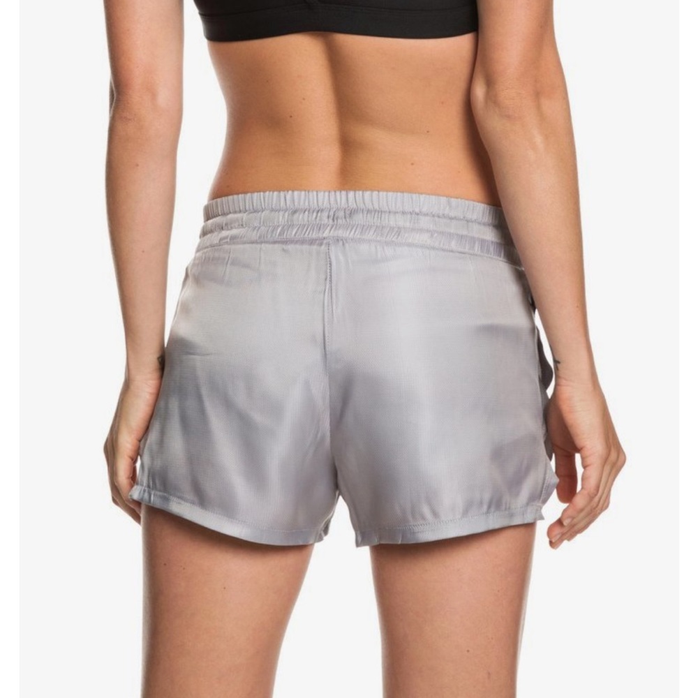 Roxy Workout Silver Shorts - Picture 3 of 7